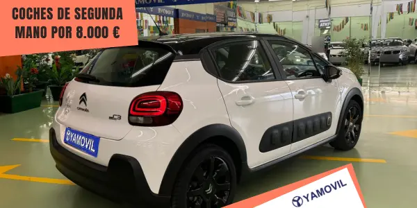 Coches de segunda mano por 8.000 €