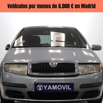 Un Skoda Fabia es un vehículo de ocasión por menos de 6.000 euros en Madrid