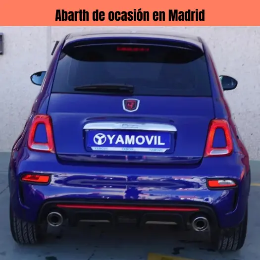 vehículos Abarth de ocasión en Madrid