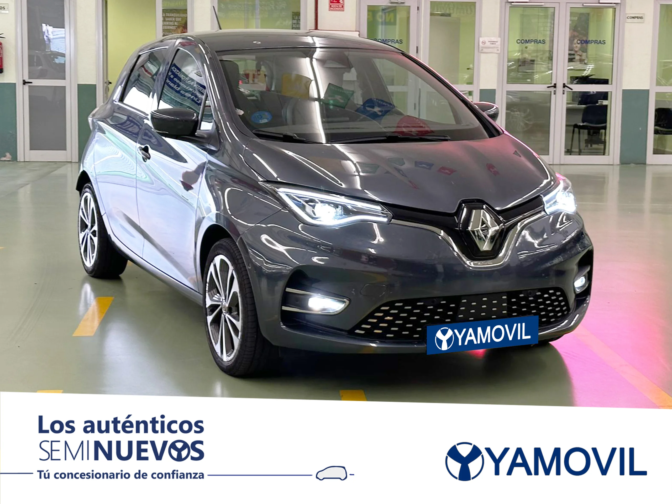 Renault Zoe Zen 100 kW R135 Bateria 50kWh 99 kW (135 CV) - Foto 3